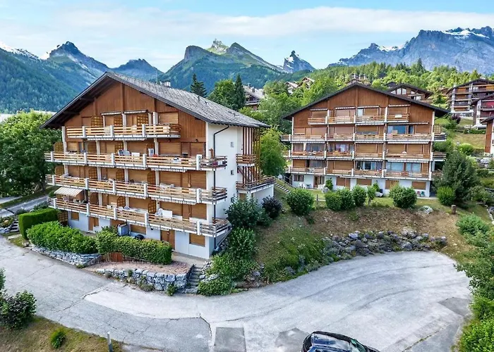 Apartamento Cosy Panorama Ii - Proche Des Bains Et Vue Sur La Vallée Et Montagne *
