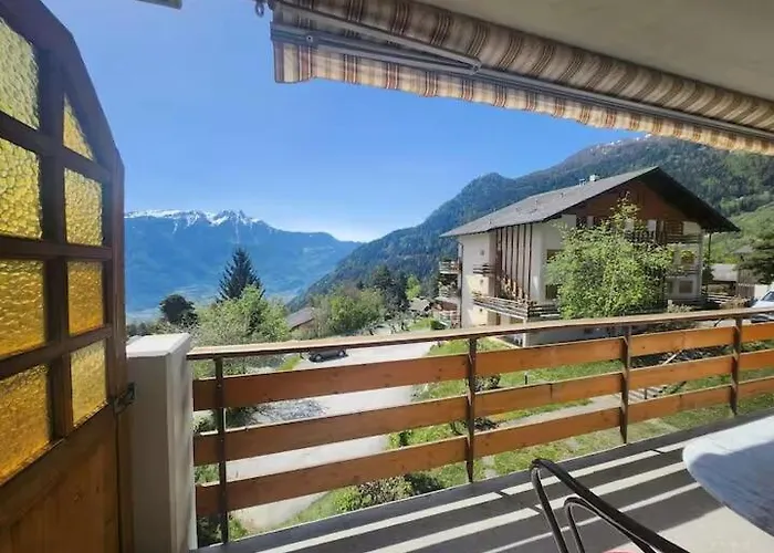 Apartamento Cosy Panorama Ii - Proche Des Bains Et Vue Sur La Vallée Et Montagne